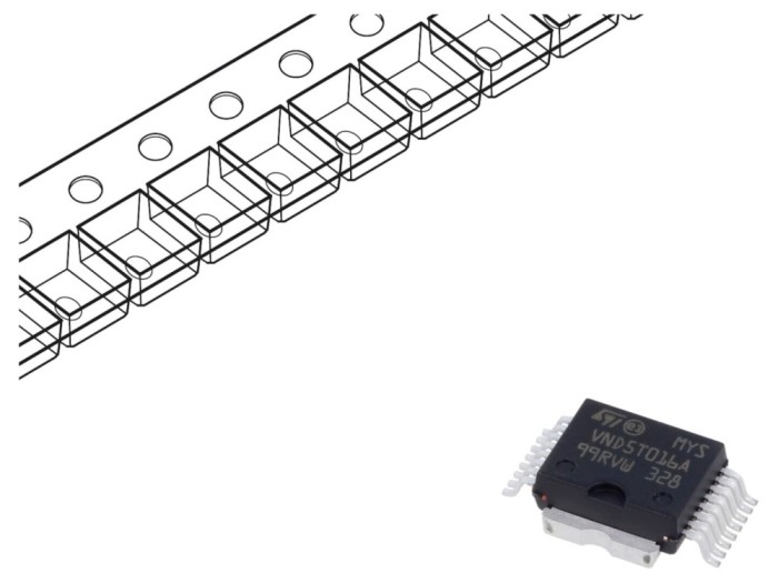 Power Switch High-Side 70A, PowerSO16