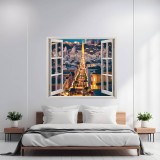 Folie imprimata color pentru decor perete locuinta, dimensiune 125 x 110cm, model: VIEW TO HAVEN 18, AVEX