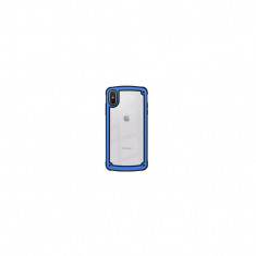Husa Compatibila cu Apple iPhone X,iPhone XS - Iberry SuperShock Albastru