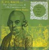 Disc vinil, LP. lute Concerto In D Minor. Cello Concerto In A Major-C.P.E. Bach, Pierre Boulez, Paris Opera-252030