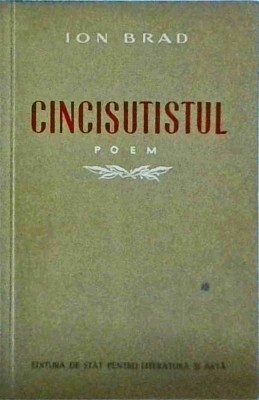 Ion Brad - Cincisutistul. Poem foto