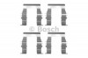 Set accesorii, placute frana MITSUBISHI LANCER Sportback (CX) (2007 - 2016) BOSCH 1 987 474 325