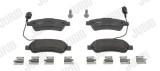 Placute Frana JURID 573632J Disc Citroen Fiat Peugeot Ducato Bus Caroserie Platou/Sasiu