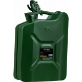 Canistra pentru combustibil, recipient metalic, capacitate 10L, Kraft