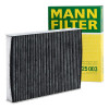 Filtru Polen Carbon Activ Mann Filter Renault Talisman 2015&rarr; CUK25003, Mann-Filter