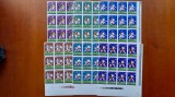 1974-CM fotbal Munchen-Lp851-coli de 12 buc.-6 coli- compl.set-MNH, Nestampilat