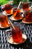 Set pentru ceai, Rowe, 196RWE6109, Sticla borosilicata, Rezistenta la caldura si flacara, Multicolor