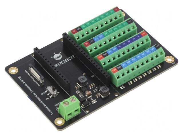 Modul de Extensie Conectori FireBeetle 2 ESP32-E 7-24VDC