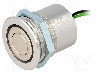 Intrerupator anti-vandalism, OFF-(ON), &Oslash;30mm, SCHURTER, 1241.6401