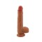 Dildo Leso Tyren Dual Layer 21.5cm Flesh