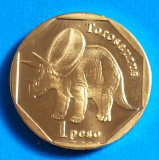 Sint Maarten Island 1 peso 2018 UNC Torosaurus