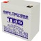 Accu.Pb.12V 5.2Ah TED borne late HR