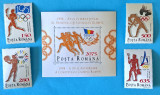 TIMBRE ROMANIA LP1346+1347 Anul Sportului si Idealului Olimpic Serie +colita MNH, Nestampilat