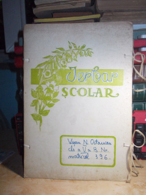 IERBAR SCOLAR ( CU PLANTE ) , PERIOADA COMUNISTA foto