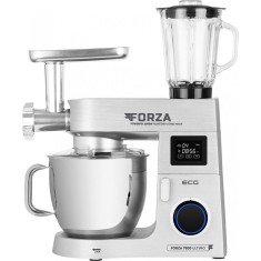 Robot de bucatarie ECG FORZA 7800 Ultimo Argento, 1800 W, 8 litri, LCD, sistem