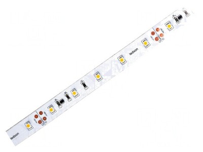Bandă LED alb rece 24V 4,8W/m 12mm IP20 120&amp;deg; foto