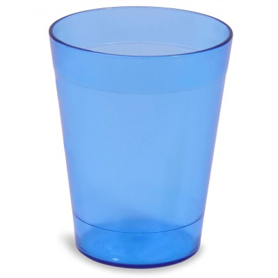 Pahar Plastic, Model Standard, Culoare Albastru, Capacitate 300ml foto
