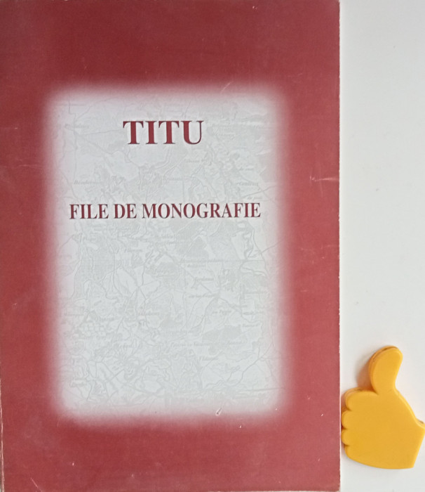 Titu File de monografie Nicolae Ion Stancu Ion