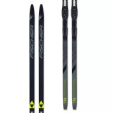 Schiuri Fond Fischer Twin Skin Sport EF 189cm + Legaturi Tour Step-In IFP, Stil Clasic, Mohair, 60-74kg