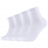 șosete Skechers 2PPK Unisex Basic Cushioned Quarter Socks SK42019-1000 alb