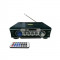 Amplificator digital tip Statie 2x30 W telecomanda USB SD 2 intrari microfon
