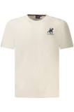 U.S. Grand POLO Tricou barbati simplu din bumbac cu logo, bej (Marime: 3XL)