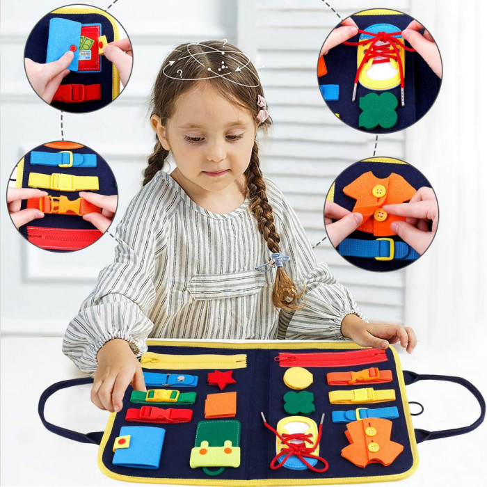 Set Puzzle board pentru copii , forma gentuta