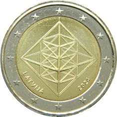 NOU - Letonia moneda comemorativa 2 euro 2024 - PUZURIS - UNC