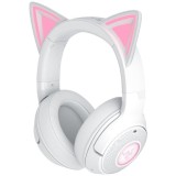Casti gaming wireless Razer Kraken Kitty V2 BT, 2 zone iluminare Razer Chroma&trade; RGB, autonomie pana la 40h cu incarcare Type C, Alb