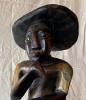 Statuie lemn africana tobosar