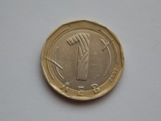 1 LEVA 2002 BULGARIA