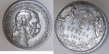 Moneda Ungaria 2 KOROANE 1912 --ARGINT