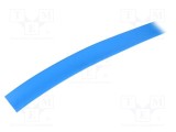 Manşon termocontractabil 16mm albastru TASKER rolă 50m fără adeziv