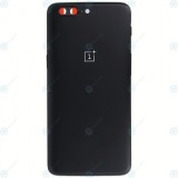 OnePlus 5 (A5000) Capac baterie negru la miezul nopții