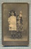 AB FOTO CABINET 171 - DOUA FETITE - ,,FOTO BROM ",,GR. L. PARIZIAN"- TULCEA