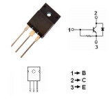 Tranzistor npn cu dioda prot. 1500v 5a 60w, Oem