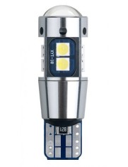 Led Auto Canbus T10 cu 10 Smd 3030 12V T10-3030-10SMD-A
