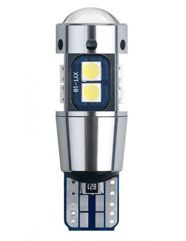 Led Auto Canbus T10 cu 10 Smd 3030 12V T10-3030-10SMD-A