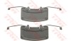 Set accesorii, placute frana AUDI A6 (4F2, C6) (2004 - 2011) TRW PFK557