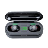 Casti Bluetooth 5.0 HAWIRE pentru telefon, Audio in-ear, Control al volumului, Microfon incorporat, Compatibil Android si iOS, Negru, Fara fire
