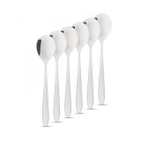 Lingurite pentru desert (set de 6) din otel inoxidabil - 137 x 30 mm Best CarHome, Family