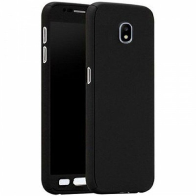 Husa Samsung Galaxy J5 2017, FullBody Elegance Luxury Black, acoperire completa 360 grade cu folie de sticla foto