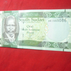 Bancnota 1 Lira Sudan de Sud , cal.NC