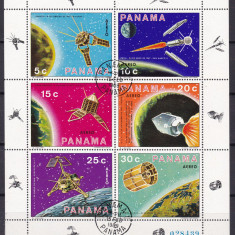 Panama 1989 cosmos MI 1137-1142 kleib. stampilat