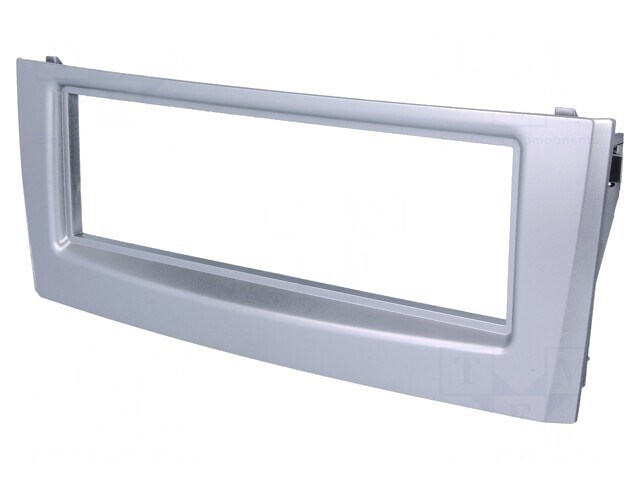 Cadru radio 1 DIN argintie Fiat