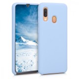 Husa pentru Samsung Galaxy A40, Silicon, Albastru, 49091.58, Carcasa