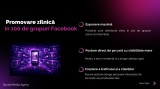 📢 Promovare zilnică &icirc;n 100 de grupuri Facebook