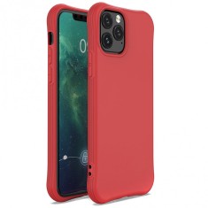 Husa TPU OEM Soft Color pentru Apple iPhone 11 Pro Max, Rosie