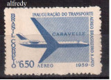 BRAZILIA 1959, Aviatie, serie neuzata, MNH, Nestampilat