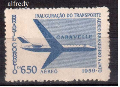 BRAZILIA 1959, Aviatie, serie neuzata, MNH foto